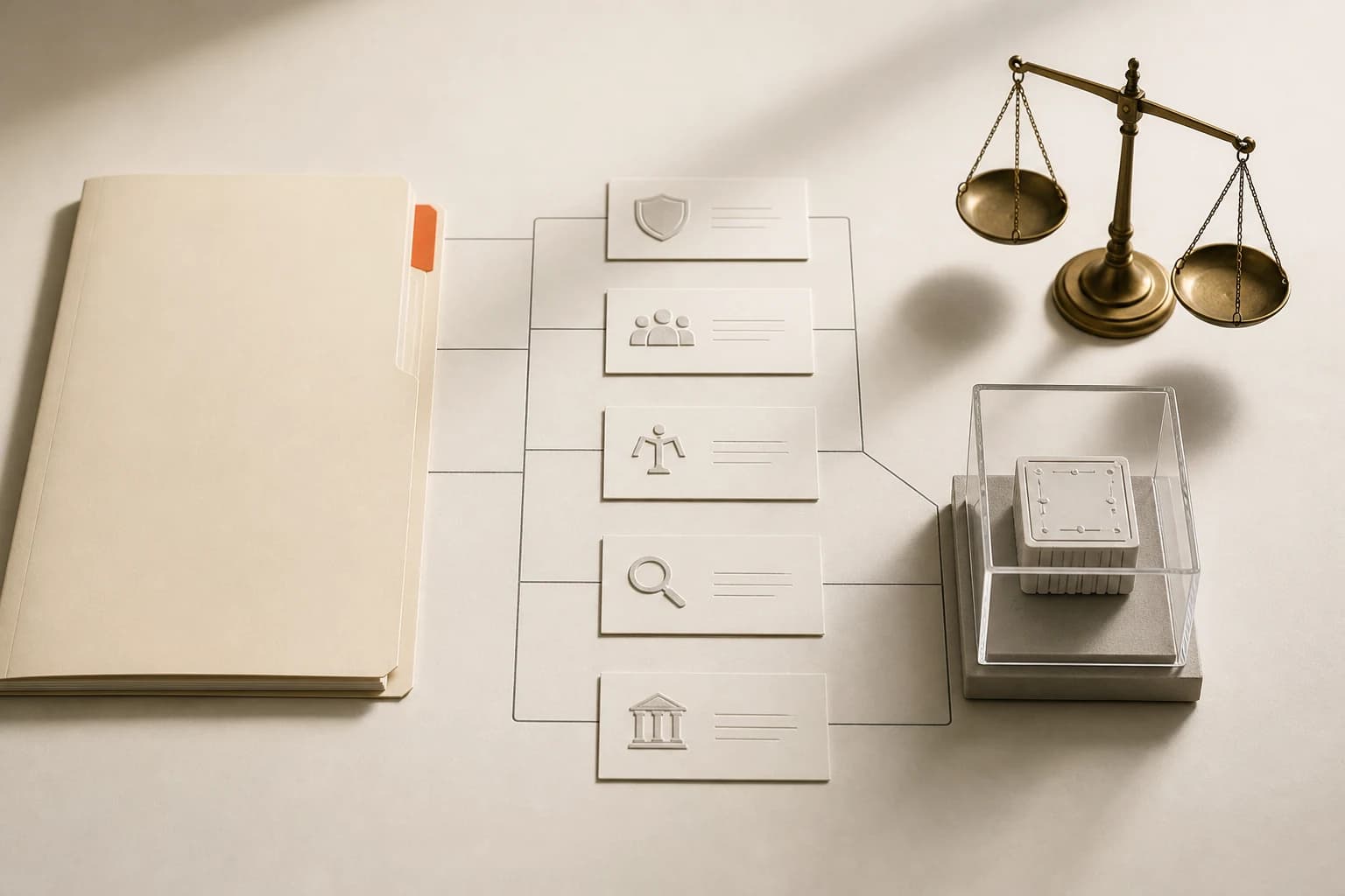 Conceptual editorial composition about ai act: a provider's confidential evaluation does not replace the deployer's dossier