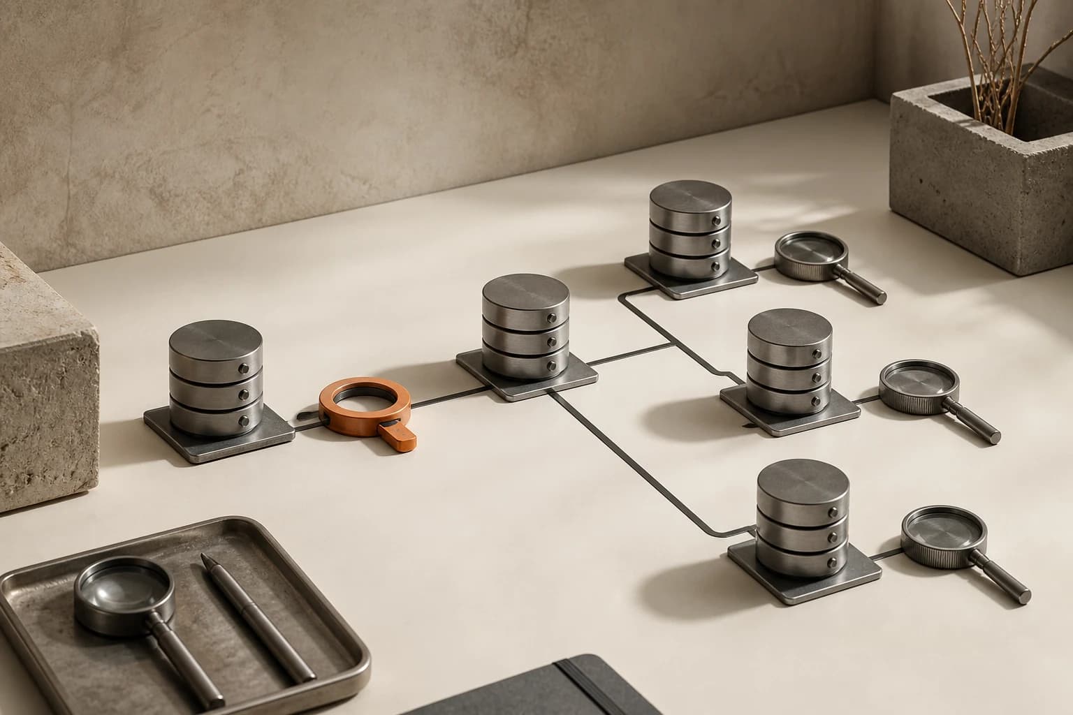 Composição editorial conceptual sobre postgresql corrige 28 vulnerabilidades — a prioridade depende da versão e da exposição