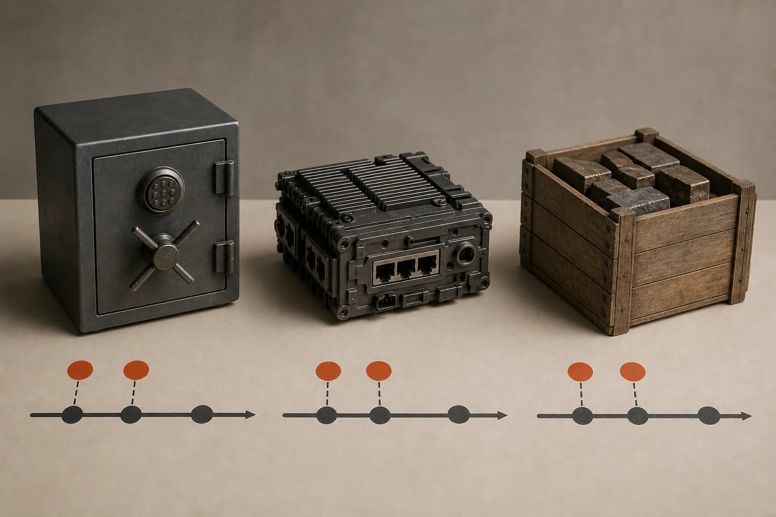 Conceptual editorial composition about cisa kev: owncloud, linux, and artifactory enter on the same day — with two different deadlines